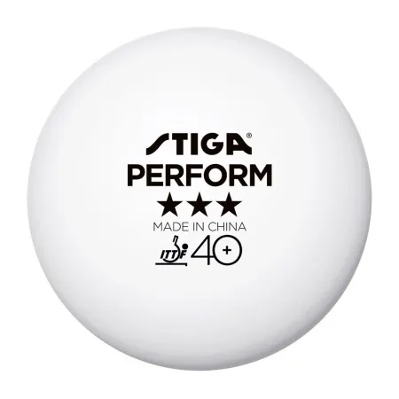 Мяч для наст. тенниса Stiga Perform 3***, 40+, 1113-2110-06, пластик, ITTF Appr., уп.6 шт, бел за 2&nbsp;121.60 ₽ купить в Архангельске