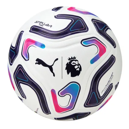 Мяч футб. PUMA Stellar Pro PL, 08510701, р.5, FIFA Quality Pro, 8п, ПУ, термосш, бело-фиолетовый за 9&nbsp;069.50 ₽ купить в Архангельске