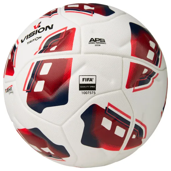 Мяч футб. VISION TRITON, FV425075, р.5,FIFA Quality Pro,MF, 16 пан, термосш.,бел-красный за 8&nbsp;007 ₽ в Архангельске