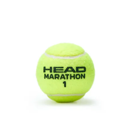 Мяч теннисный HEAD Marathon 3B, 578183, крафт. упак.3шт, без давления, фетр, нат.резина,желтый за 1&nbsp;055.70 ₽ купить в Архангельске