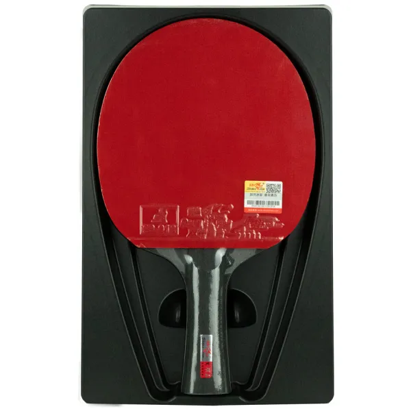 Ракетка для н/т DOUBLE FISH Black Carbon King Racket 3***, для професс.,ITTF Appr.,накл.2,1,мм за 4&nbsp;346.90 ₽ в Архангельске