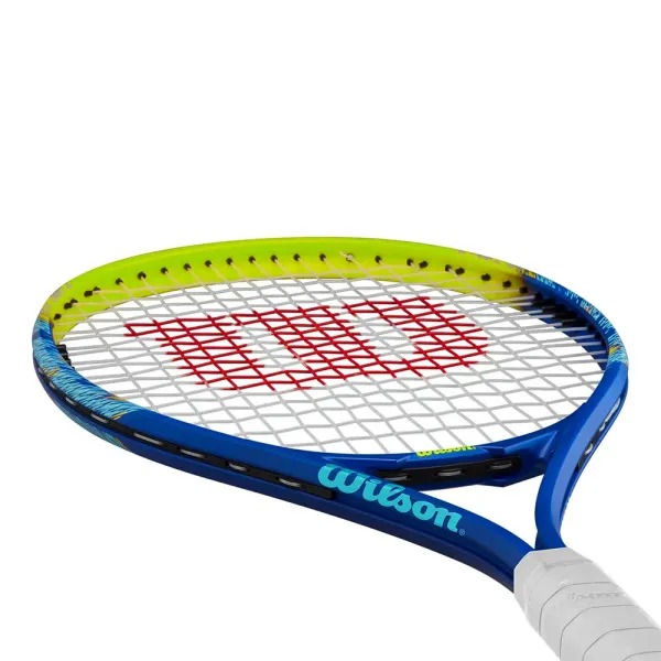 Ракетка б/т Wilson Impact Gr3, WR198910U3,для люб., алюминий, со струнами, сине-салатовый за 6&nbsp;358 ₽ в Архангельске