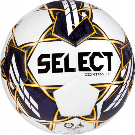 Мяч футб. SELECT Contra DB v23, 0855160600, р.5, FIFA Basic, 32 пан, ПУ, гибр.сш, бело-чер-желтый за 4&nbsp;175.20 ₽ купить в Архангельске