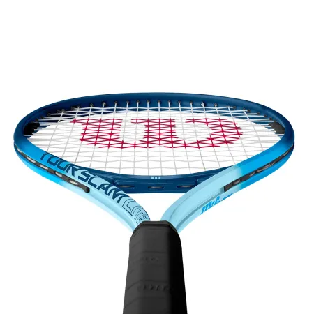 Ракетка б/т Wilson Tour Slam Lite Gr2, WR199010U2,для любит, алюминий, со струнами, сине-голубая за 6&nbsp;358 ₽ купить в Архангельске
