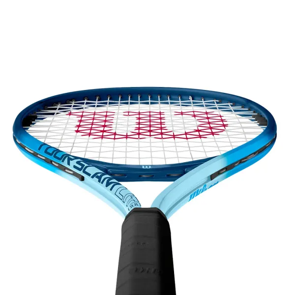 Ракетка б/т Wilson Tour Slam Lite Gr3, WR199010U3,для любит, алюминий, со струнами, сине-голубая за 6&nbsp;358 ₽ в Архангельске