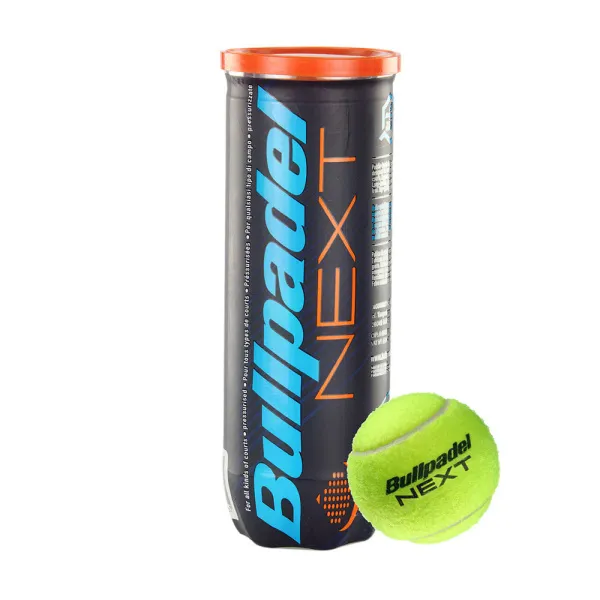 Мяч для падела BULLPADEL Next, 471961, уп.3 шт, FIP Approved, войлок, каучук,желтый за 1&nbsp;207 ₽ в Архангельске