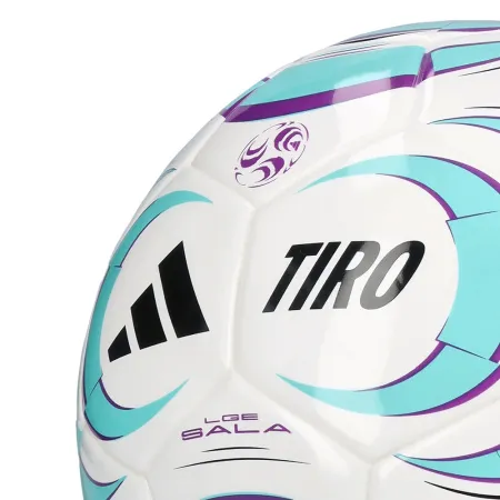 Мяч футзал. ADIDAS Tiro League Sala JW1526, р.4, FIFA Basic, 32 пан, ТПУ, термосш., бело-бирюз-фиол за 4&nbsp;833.10 ₽ купить в Архангельске