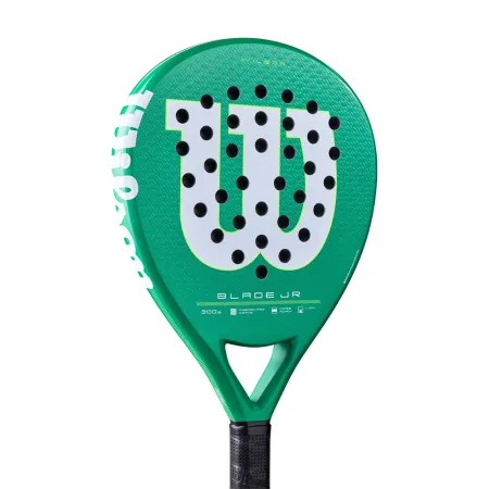 Ракетка для падела WILSON Blade Jr  V4 Padel, WR213811U0, для начин-х, стекловолокно, зеленый за 14&nbsp;934.50 ₽ купить в Архангельске