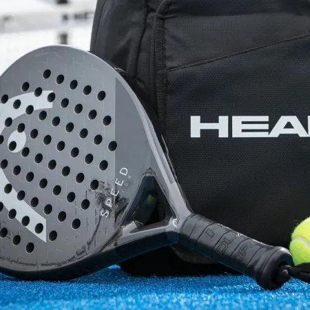 Ракетка для падела HEAD Speed Junior 2025, 226715, для любителей, стекловолокно, черный за 14&nbsp;203.50 ₽ купить в Архангельске