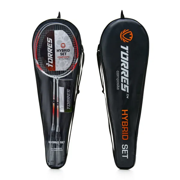 Набор для бадм. TORRES Hybrid Set, BD23505 для начинающ,стал. стерж, алюм. обод, со струнами, оранж за 1&nbsp;858.10 ₽ в Архангельске