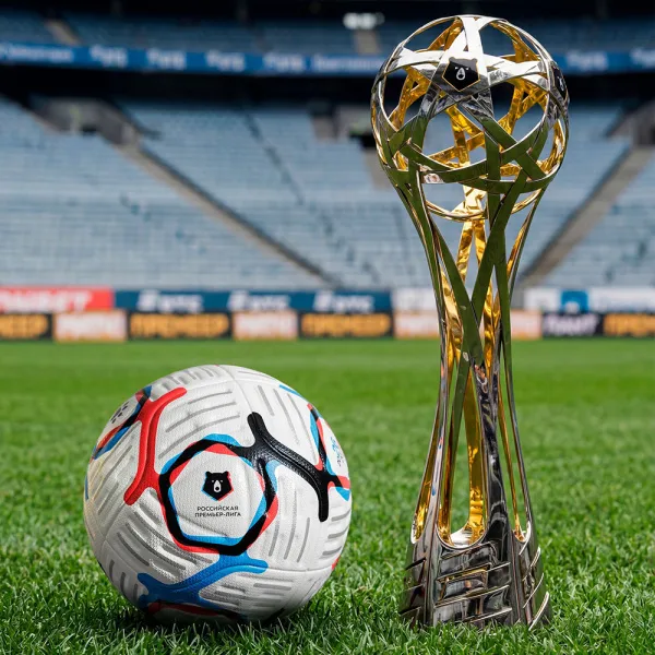 Мяч футб. KELME Russian Premier League, 7601QU5216-100, р.5, FIFA Pro, 10п, ПУ, термосш, бел-син-кр за 10&nbsp;672.60 ₽ в Архангельске