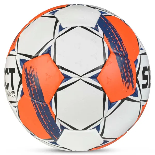 Мяч ганд. SELECT Ultimate Replica v25, 3572858745, р.3(Senior), ПУ,руч.сш, бел-оранж-т.син за 5&nbsp;373.70 ₽ в Архангельске