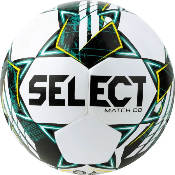 Мяч футб. SELECT Match DВ V23, 0575360004,р.5, FIFA Basic, 32п, ПУ, гибр.сш., бело-зелено-черн за 5&nbsp;875.20 ₽ в Архангельске