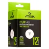 Мяч для наст. тенниса Stiga Cup ABS, 1110-2510-12, диам.40+мм, пластик, упак. 12 шт, белый за 1&nbsp;774.80 ₽ купить в Архангельске
