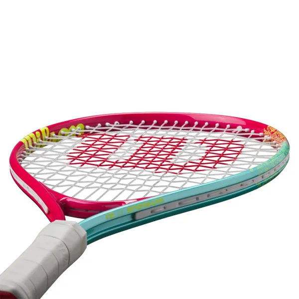 Ракетка б/т дет. Wilson Intrigue Jr 21, WR180510U, для дет.5-6лет, алюминий,со струн.,розово-бирюзов за 5&nbsp;271.70 ₽ в Архангельске
