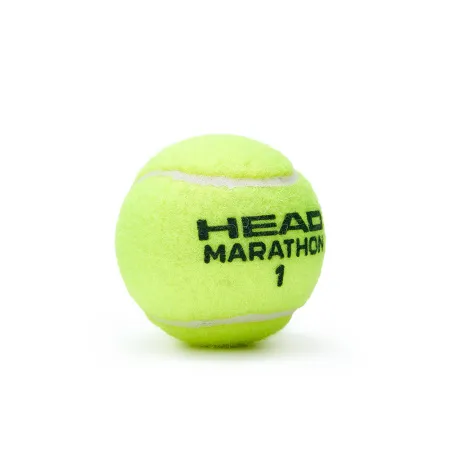 Мяч теннисный HEAD Marathon 3B, 578183, крафт. упак.3шт, без давления, фетр, нат.резина,желтый за 1&nbsp;055.70 ₽ купить в Архангельске