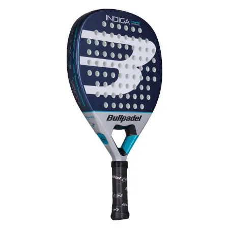 Ракетка для падела BULLPADEL Indiga Power 26, 494416, для начинающих, стекловолокно, темносине-серый за 14&nbsp;672.70 ₽ купить в Архангельске