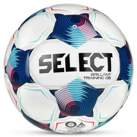 Мяч футб. SELECT Brillant Training DB V25, 0864171002, р.4, 32п, ТПУ, гибр.сш, бело-синий за 4&nbsp;936.80 ₽ купить в Архангельске