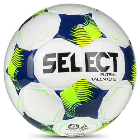 Мяч футзал. SELECT Futsal Talento 13 V26, 1062471015, р.3, 32п, ТПУ, гибр.сш, бело-сине-желтый за 4&nbsp;355.40 ₽ купить в Архангельске