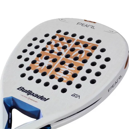 Ракетка для падела BULLPADEL Pearl 27, 497249, для проф-в, стекловолокно,карбон, бело-золотистый за 44&nbsp;319 ₽ купить в Архангельске