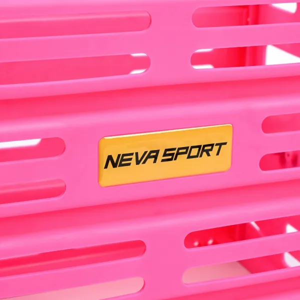 Корзина для теннисных мячей NEVA SPORT, UEA1_P, на 75 мячей, пластик, розовый за 5&nbsp;778.30 ₽ в Архангельске