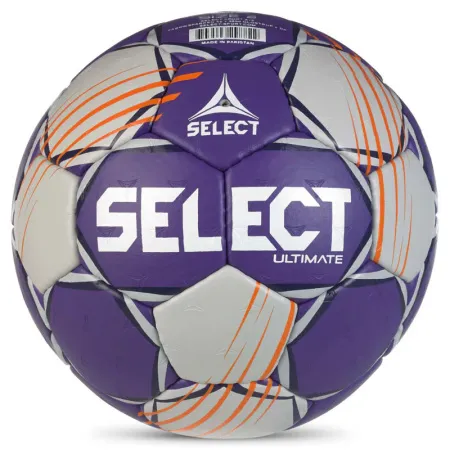 Мяч ганд. SELECT Ultimate Official EHF V24, 1612858999, Senior(р.3), EHF Appr, ПУ, руч.сш, фиол-сер за 15&nbsp;504 ₽ купить в Архангельске