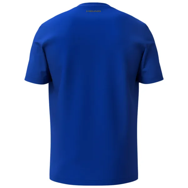 СЦ*Футболка мужская HEAD Club Original T-Shirt M 811855-Ro-S, р.S, хлопок,полиэстер,эластан, синий за 2&nbsp;888.30 ₽ в Архангельске