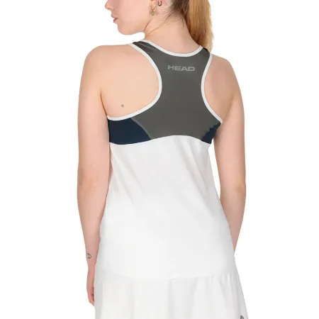 СЦ*Майка жен. HEAD Club 22 Tank Top W 814461-WHDB-L, р.L, 92% полиэстер, 8% эластан, белый за 3&nbsp;500.30 ₽ купить в Архангельске
