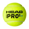 Мяч для падела HEAD Padel Pro S+, 540303, уп.3 шт, FIP Approved, войлок,нат.резина,желтый за 933.30 ₽ купить в Архангельске