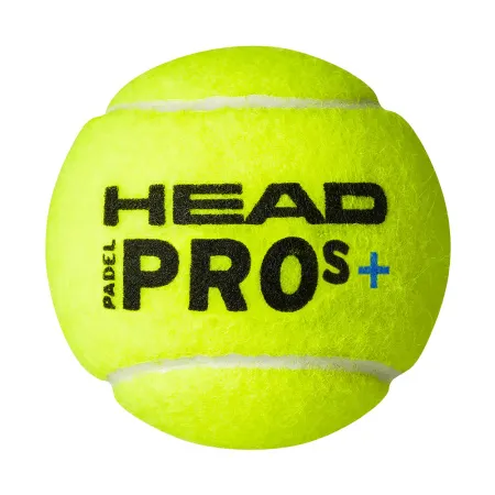 Мяч для падела HEAD Padel Pro S+, 540303, уп.3 шт, FIP Approved, войлок,нат.резина,желтый за 933.30 ₽ купить в Архангельске