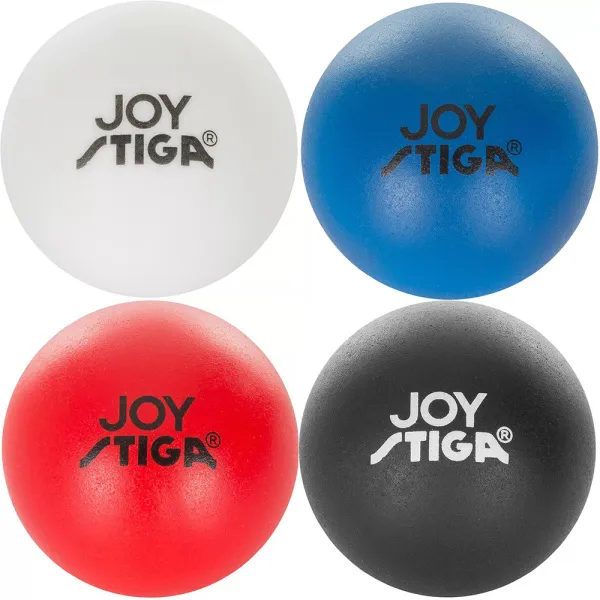Мяч для наст. тенниса Stiga Joy, 1110-5240-04, диам. 40+мм, пластик, упак. 4 шт, мультиколор за 1&nbsp;286.90 ₽ в Архангельске