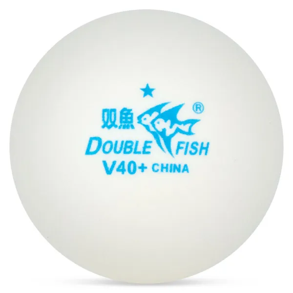 Мяч для наст. тенниса DOUBLE FISH 1* Ball, арт. V40+1, диам. V40+мм,плаcтик,упак.100 шт,белый за 4&nbsp;243.20 ₽ в Архангельске