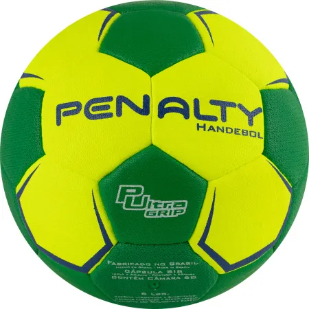 СЦ*Мяч ганд. PENALTY HANDEBOL SUECIA H2L ULTRA GRIP FEMININO, 5115615300-U,р.2,PU,руч.с,жел-зел за 3&nbsp;512.20 ₽ купить в Архангельске