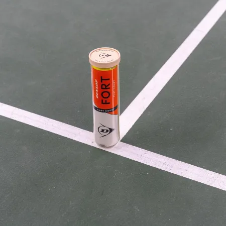 Мяч теннисный Dunlop Fort Clay Court 4B, 601613, уп.4 шт,одобр.ITF и FFT,сукно,нат.резина,желтый за 1&nbsp;812.20 ₽ купить в Архангельске