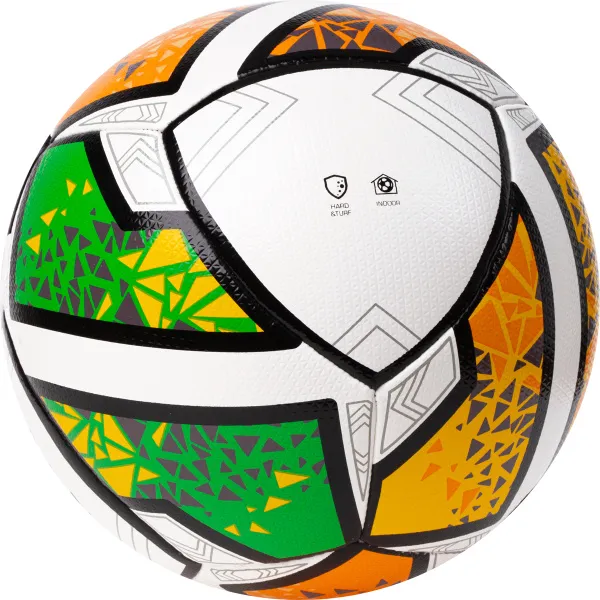 Мяч футзал. TORRES Futsal Club, FS323764, р.4, 10 пан. ПУ, 4 под. сл, гибрид. сш. бело-зел-оранж за 2&nbsp;264.40 ₽ в Архангельске