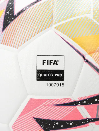 Мяч футзал PUMA Futsal 1, 08376301, р.4, FIFA Quality Pro, 32пан, ПУ, терм.сш, бело-розовый за 6&nbsp;502.50 ₽ купить в Архангельске