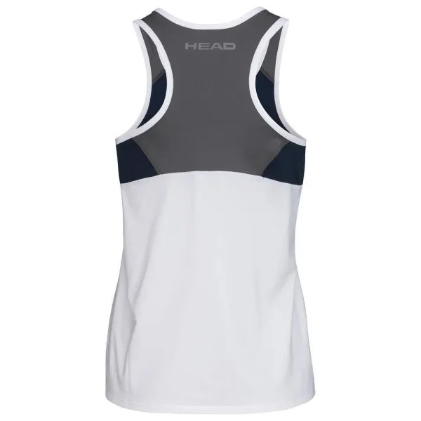 СЦ*Майка жен. HEAD Club 22 Tank Top W 814461-WHDB-L, р.L, 92% полиэстер, 8% эластан, белый за 3&nbsp;500.30 ₽ в Архангельске