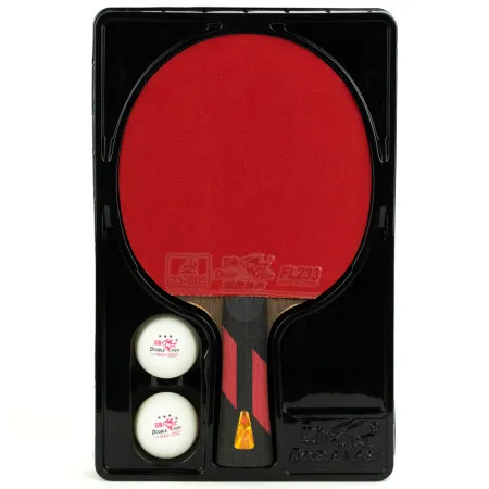 Ракетка для н/т DOUBLE FISH 7A+C, для професс.,ITTF Appr.,накл.2,1мм,+ 2 мяча V40+мм ITTF Appr за 3&nbsp;559.80 ₽ купить в Архангельске