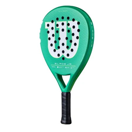 Ракетка для падела WILSON Blade Jr  V4 Padel, WR213811U0, для начин-х, стекловолокно, зеленый за 14&nbsp;934.50 ₽ купить в Архангельске