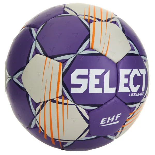 Мяч ганд. SELECT Ultimate Official EHF V24, 1612858999, Senior(р.3), EHF Appr, ПУ, руч.сш, фиол-сер за 15&nbsp;504 ₽ в Архангельске