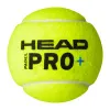 Мяч для падела HEAD Padel Pro+, 540203, уп.3 шт, FIP Approved, войлок,нат.резина,желтый за 933.30 ₽ купить в Архангельске