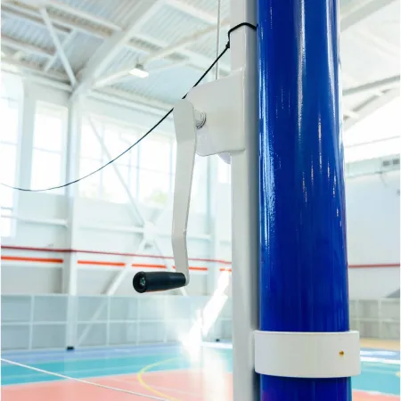 Волейбольные стойки универсальные со стаканами и механизмом натяжения троса ZAVODSPORTA за 41&nbsp;400 ₽ купить в Архангельске